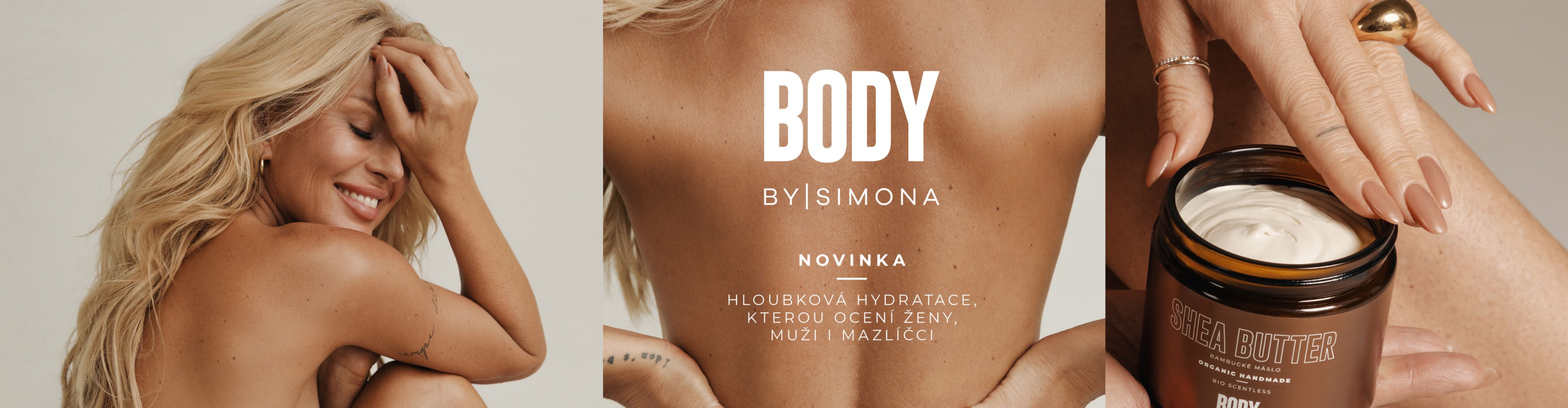 Tělová másla Body by Simona Krainová