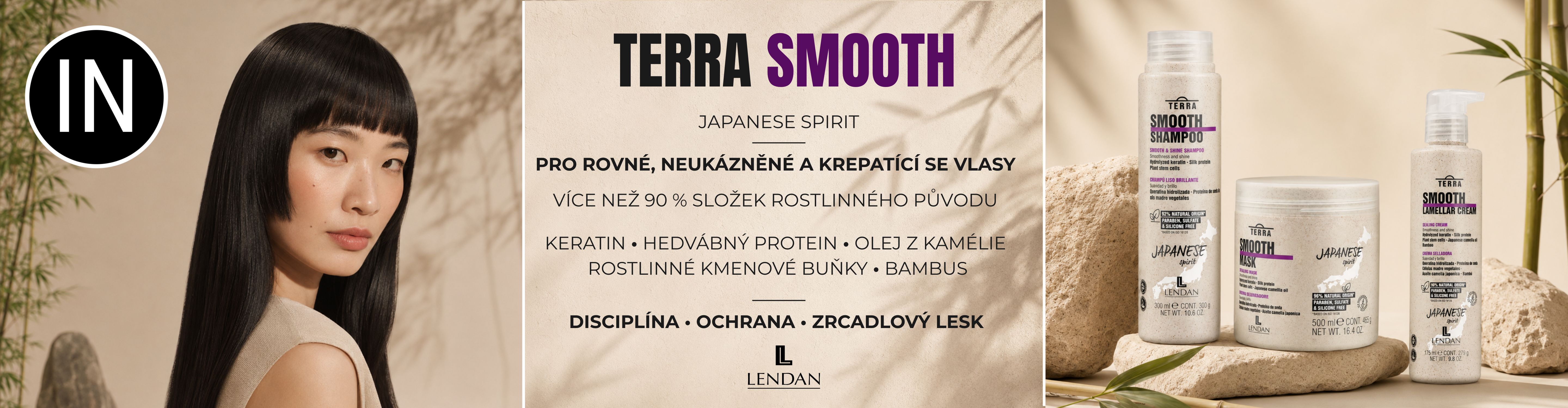 Lendan Terra Smooth pro dokonale hladké vlasy